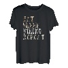 Wandern Lustiger Spruch Eat Sleep Hiking Repeat Wanderer T-Shirt