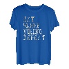 Wandern Lustiger Spruch Eat Sleep Hiking Repeat Wanderer T-Shirt