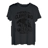 Rock Climbing Isn't Dangerous Falling Is Climbing Bouldern T-Shirt