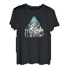Matterhorn Zermatt Schweiz Alpen, Dystopie T-Shirt