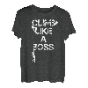Climb Like A Boss Rock Climbing Vintage Bergsteiger T-Shirt
