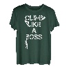 Climb Like A Boss Rock Climbing Vintage Bergsteiger T-Shirt