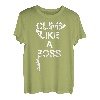 Climb Like A Boss Rock Climbing Vintage Bergsteiger T-Shirt