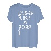 Climb Like A Boss Rock Climbing Vintage Bergsteiger T-Shirt