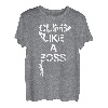 Climb Like A Boss Rock Climbing Vintage Bergsteiger T-Shirt
