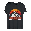 Das Abendteuer Bergliebe Wanderer Bergsteiger Wandern T-Shirt