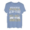 Herren Alten Mann Beim Wandern Trekking Lustiges Wander T-Shirt