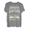 Herren Alten Mann Beim Wandern Trekking Lustiges Wander T-Shirt