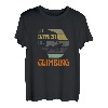 Lustiger Felskletterer Sport Hobbykletterer T-Shirt