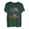 Lustiger Felskletterer Sport Hobbykletterer T-Shirt