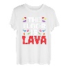 The Floor Is Lava Kletterer Sportklettern Bouldern T-Shirt