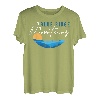 Retro-Stil, Sonnenuntergang, Blue Ridge Mountains, USA, Bergkette T-Shirt
