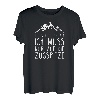 Zugspitze I Wandern Klettern Bergsteiger Motiv für Wanderer T-Shirt