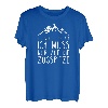 Zugspitze I Wandern Klettern Bergsteiger Motiv für Wanderer T-Shirt