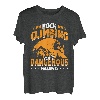 Rock Climbing Isn't Dangerous Falling Is Climbing Bouldern T-Shirt