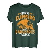 Rock Climbing Isn't Dangerous Falling Is Climbing Bouldern T-Shirt