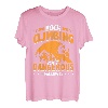 Rock Climbing Isn't Dangerous Falling Is Climbing Bouldern T-Shirt
