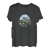 Damen Bergmädchen Alpen Wandern Berge Trekking Ski Bergsteigen T-Shirt