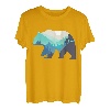 Wandern Bergsteigen Bär Grizzly Graubär Braunbär T-Shirt