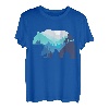 Wandern Bergsteigen Bär Grizzly Graubär Braunbär T-Shirt