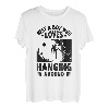 Herren Just A Boy Who Loves Hanging Arround Climbing Bouldern T-Shirt