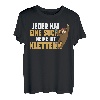Bergsteigen Bouldern Klettern Kletterer T-Shirt