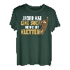 Bergsteigen Bouldern Klettern Kletterer T-Shirt