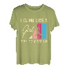 Ich klettere wie ein Mädchen und versuche Schritt zu halten - Hapfox Climbing Climber T-Shirt
