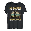 Lustiges 65 Jahre alt Geburtstag Berge & Walken Wander T-Shirt