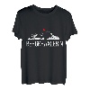 Wandern Bergmädel Bergkraxlerin Wanderer Berge Frauen T-Shirt