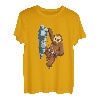 Faultier an der Felswand - Boulder Klettern Geschenk T-Shirt
