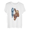 Faultier an der Felswand - Boulder Klettern Geschenk T-Shirt