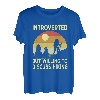 Introverted But Will To Discuss Hiking Funny Hiker T-Shirt