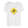 Alpine Ibex Xing Schild Hemd Kreuzendes Tier T-Shirt