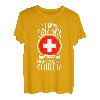 Ich Muss Gar Nix Ich Muss Nur In Die Schweiz Berge Urlaub T-Shirt