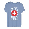Ich Muss Gar Nix Ich Muss Nur In Die Schweiz Berge Urlaub T-Shirt