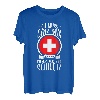 Ich Muss Gar Nix Ich Muss Nur In Die Schweiz Berge Urlaub T-Shirt