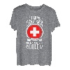 Ich Muss Gar Nix Ich Muss Nur In Die Schweiz Berge Urlaub T-Shirt