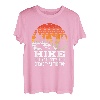 Wanderer lustig Bierfan Wandern Bergsteigen Berge Bergfan T-Shirt