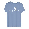 Wandern Bergsteigen Heartbeat Herzschlag Geschenk T-Shirt