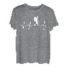 Wandern Bergsteigen Heartbeat Herzschlag Geschenk T-Shirt