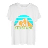 Keystone Mount Bergfan Bergsteiger Wanderer Bergliebe T-Shirt
