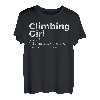 Klettermädchen Definition Kletterin T-Shirt