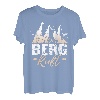Lustig Der Berg ruft Spruch - Wanderer Hiking Bergsteiger T-Shirt