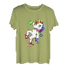 Cooles Einhorn - Boulder Klettern Geschenk T-Shirt