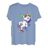 Cooles Einhorn - Boulder Klettern Geschenk T-Shirt