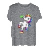 Cooles Einhorn - Boulder Klettern Geschenk T-Shirt