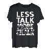 Kletterer Weniger reden mehr Kreide T-Shirt