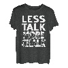 Kletterer Weniger reden mehr Kreide T-Shirt