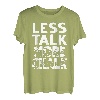 Kletterer Weniger reden mehr Kreide T-Shirt